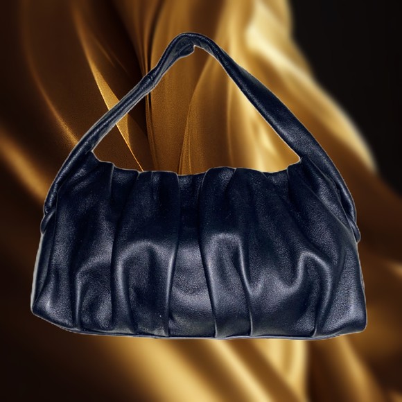 Elleme Paris "Vague" Black Designer Handbag - Picture 2 of 15